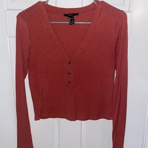 Forever 21 Crop Shirt